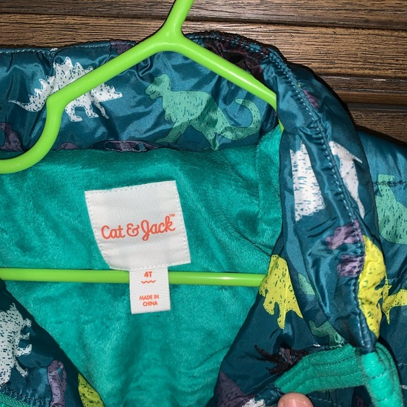 Cat & Jack dinosaur coat - Picture 3 of 4